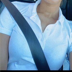 Sunday best white golf tee womens